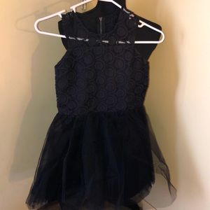 Girls little black dress